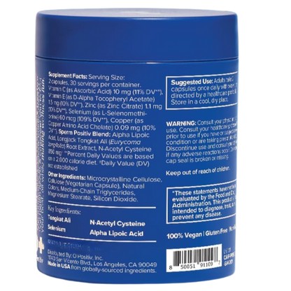 La Fórmula Terapéutica para Maximizar la Vitalidad y la Fertilidad Masculina